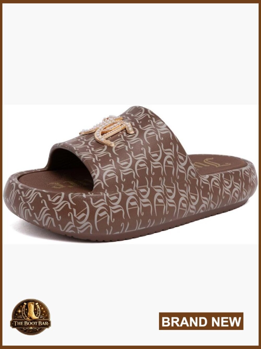 Women's Platform Slide Sandals, Lightweight EVA Foam Pool Shoes
